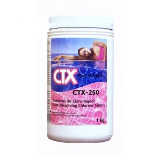 Быстрорастворимый хлор в таблетках CTX-250 1кг