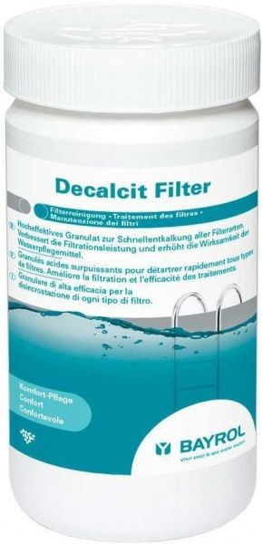 Средство для очистки фильтра Bayrol Decalcit Filter 1кг