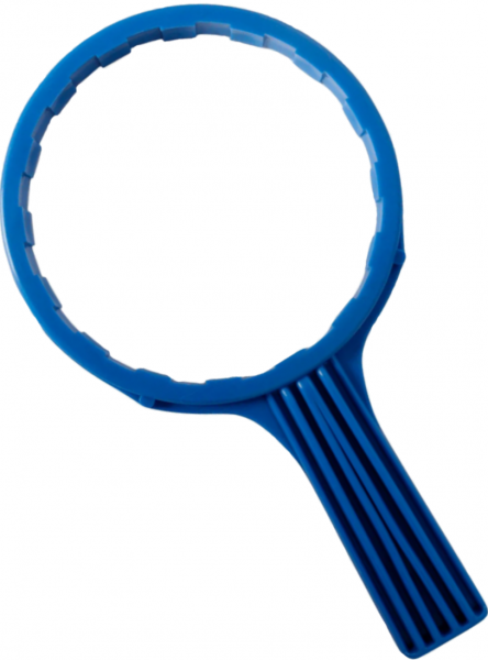 Ключ SL Noname с выемками синий
