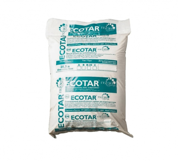 Гейзер Ecotar (Экотар) C мешок 25л